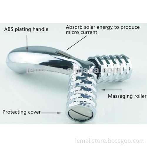 HOT!!! V shape beauty roller massager for men in dubai magnetic hand massage roller
